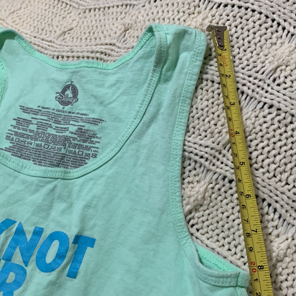 🪄 🏰  TINKERBELLE RARE Disney Parks Tee • TINK Top Knot Tank • fits Child L XL - Picture 10 of 14